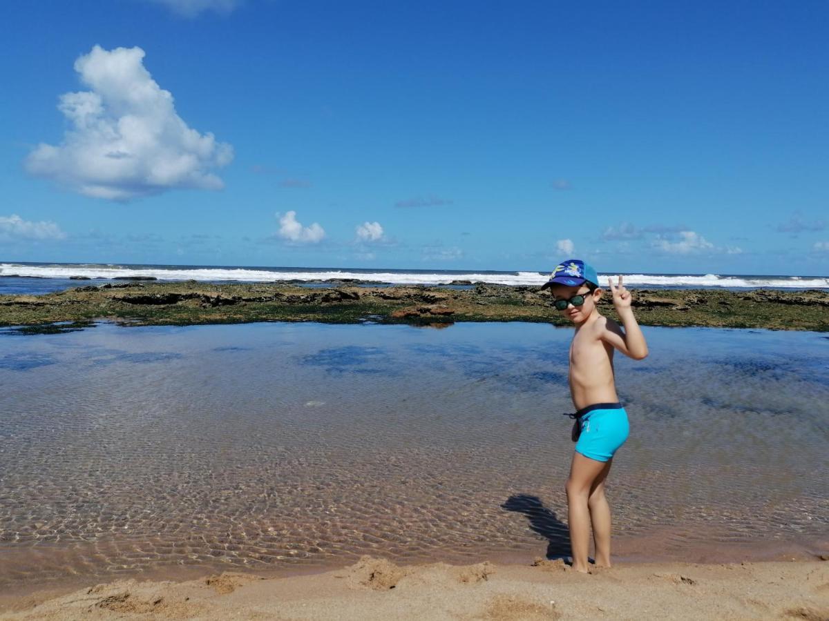 Triplex Pe Na Areia Com 3 Suites Proximo Salvador Lauro de Freitas Exteriör bild